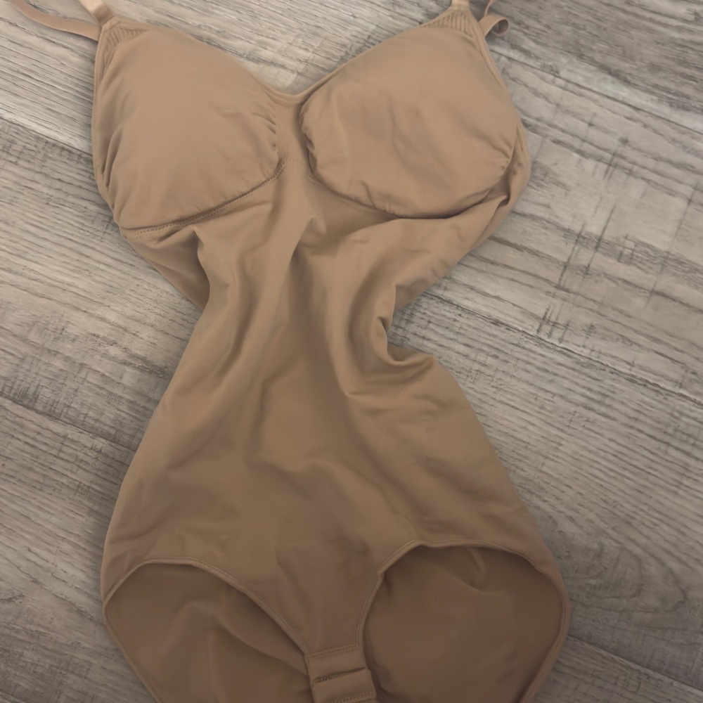 Elegant Nude Shapewear Bodysuit